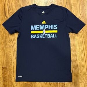 Adidas Navy Memphis Basketball Tee